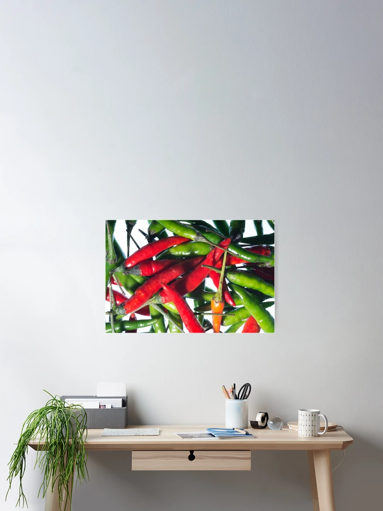 Thumbnail 2 of 3, Poster, Chilli Riot designed and sold by Steve Purnell Photography.