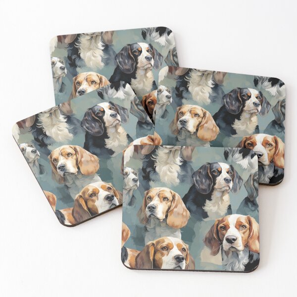 Item preview, Beautiful Beagles designed and sold by PatternCabinet-.