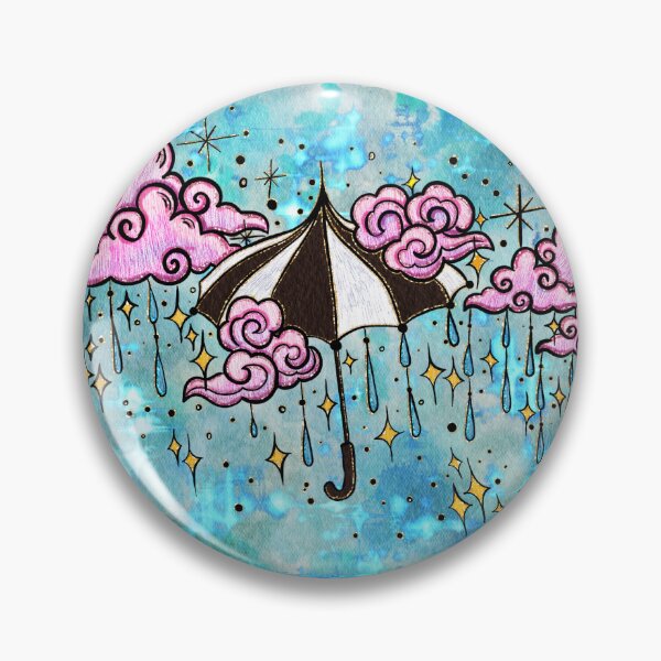 Item preview, Raindrops Clouds and Umbrellas designed and sold by Archie81212.