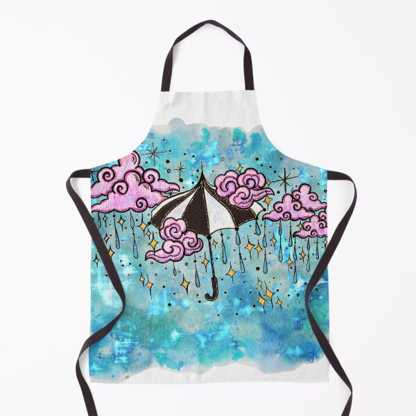 Item preview, Raindrops Clouds and Umbrellas designed and sold by Archie81212.