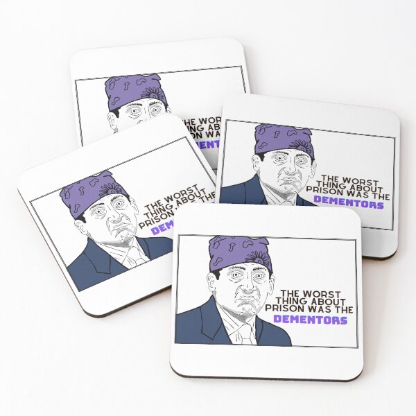 Item preview, The Office Prison Mike, Michael Scott "dementors" quote designed and sold by ItOk-DontBeCry.