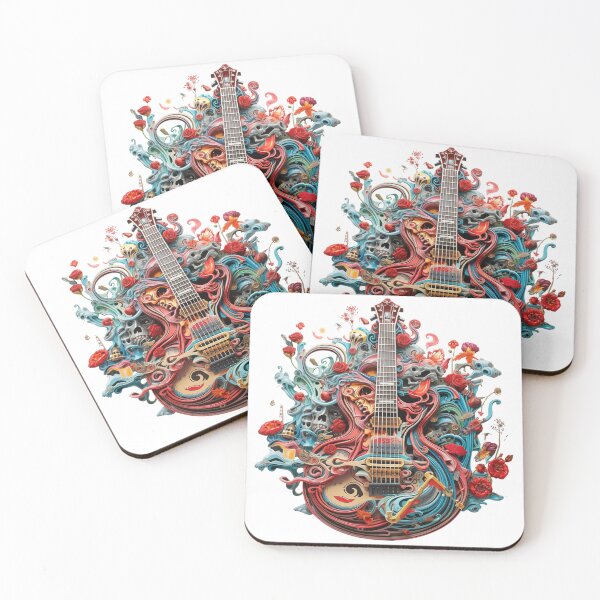 Item preview, Guitar: Harmonious Symphony of Life designed and sold by KatVik-Design.