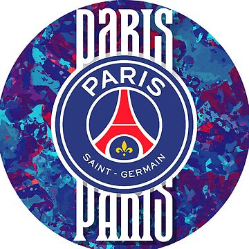 "Paris Saint-Germain Football Club" Sticker by BoyRaw | Redbubble