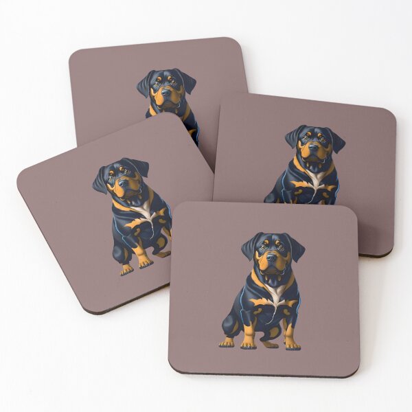 Item preview, Rottweiler Royalty: Adorable Cartoon Design designed and sold by nadeem4design.