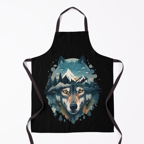 Item preview, Wolf in mountains designed and sold by moitie.