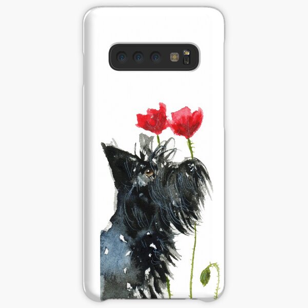 Scottie Dog 'Poppies' Samsung Galaxy Snap Case