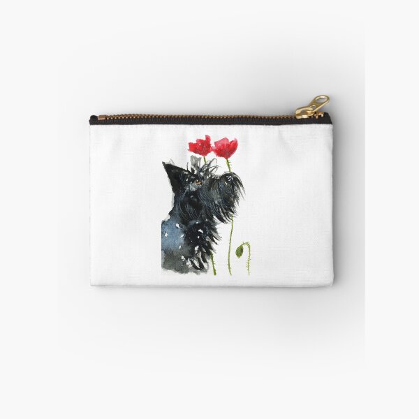Item preview, Scottie Dog 'Poppies' designed and sold by archyscottie.