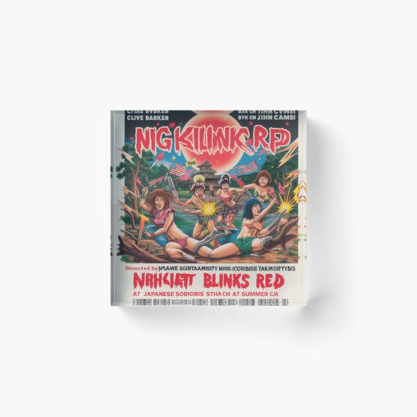 Item preview, Night Blinks Red designed and sold by maniaku.