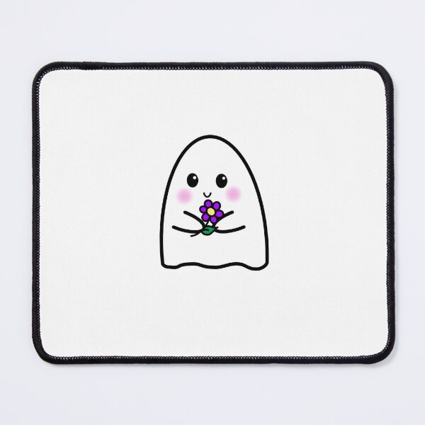Item preview, Ghostie with a flower designed and sold by StickiesBySerra.