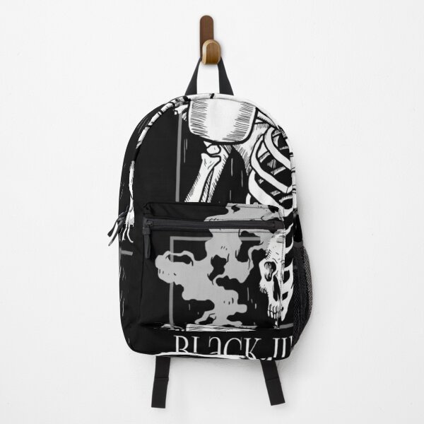 Item preview, Black Like My Soul - Skeleton Drinking Coffee designed and sold by jbxmaiivd70.