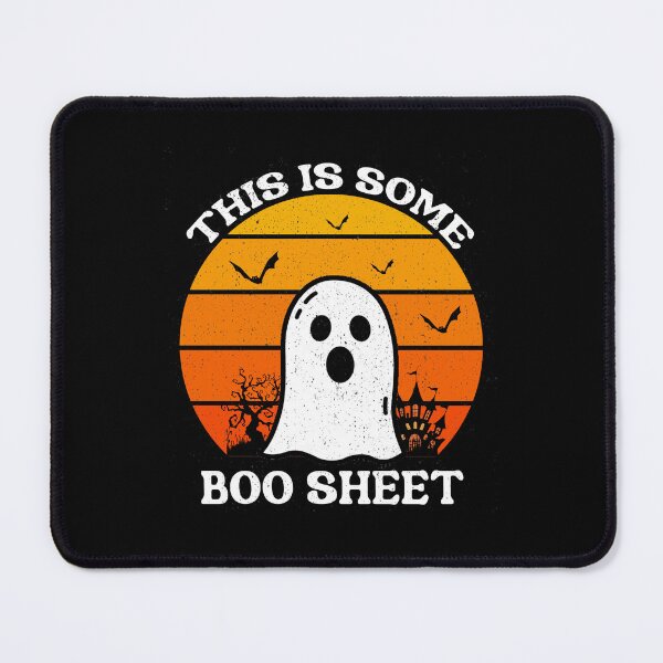 Item preview, This Is Some Boo Sheet Ghost Retro Halloween Costume Men  designed and sold by Mayalogo.