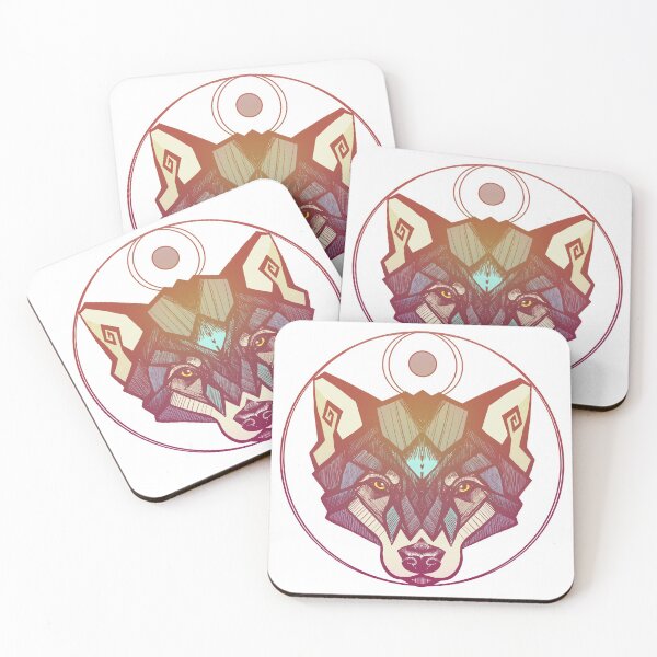 Item preview, Tribal Wolf Head designed and sold by MonoMano.