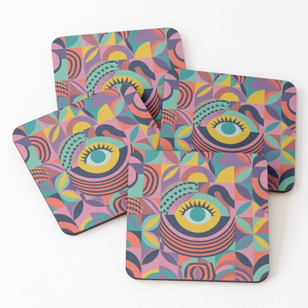 Item preview, Inspired Retro Pattern - Retro and Vintage Inspired Patterns and Designs designed and sold by CoffeeJoeMugs.