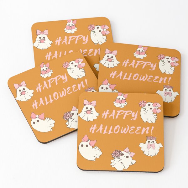 Item preview, Happy Halloween cute Ghosts designed and sold by Meandmyshop.