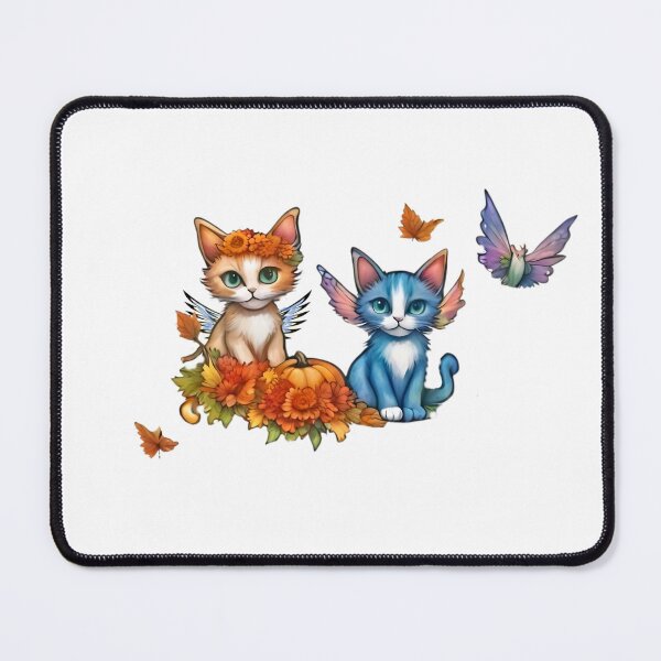 Item preview, Fall Fairy Cats No. 002 designed and sold by FaerieFusion.