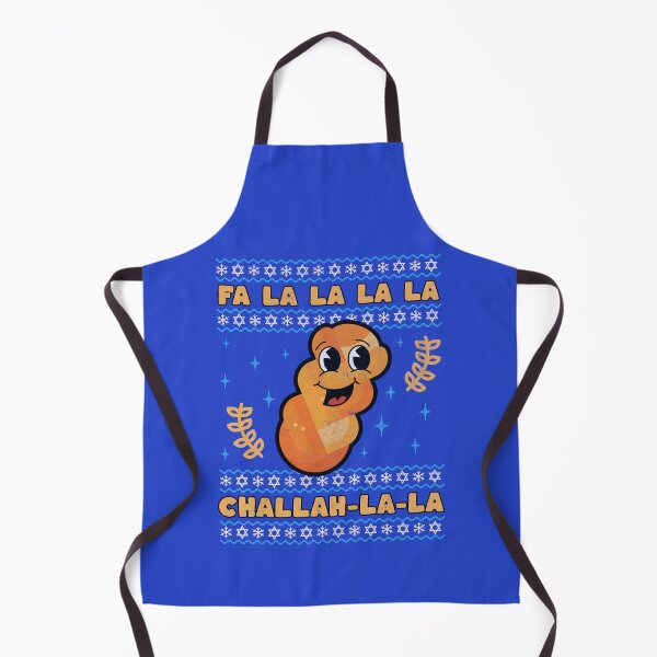 Item preview, Ugly Hanukkah Sweater Fa La La Challah Ugly Christmas Sweater Chrismukkah Gift designed and sold by PUFFYP.