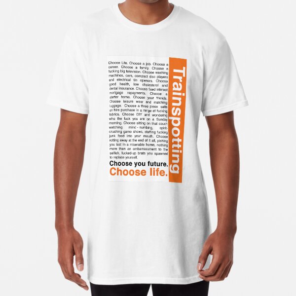 choose life choose a job shirt