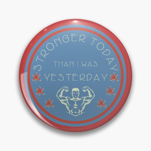Item preview, Stronger Today designed and sold by TaggedByTags.