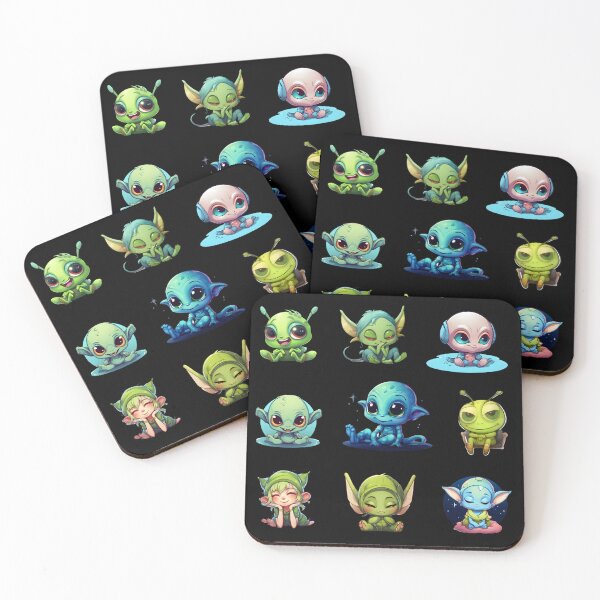 Item preview, Elf, Alien, Baby, Sticker Pack,1 designed and sold by DigitalArtAJP.