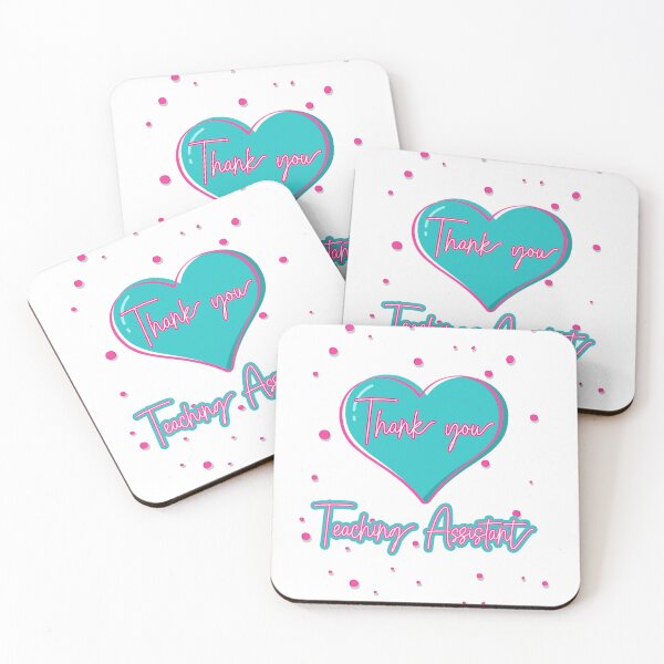 Item preview, Teaching Assistant/Teacher's Assistant with heart, Teaching Assistant/Teacher's Assistant gift, Appreciation Gift, Thank you gift designed and sold by MAKEtoFIT.