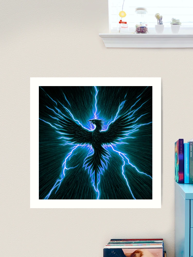 Blue Lightning Phoenix