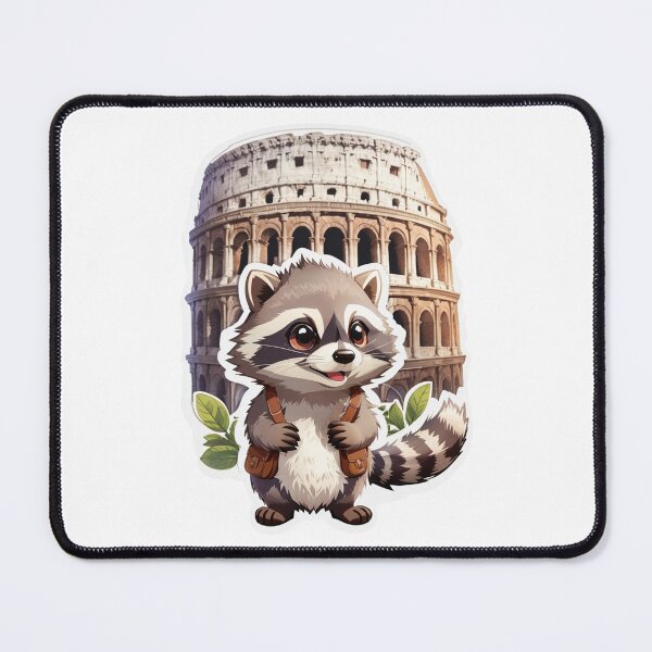 Item preview, Racoon in Rome designed and sold by LabZoidd.