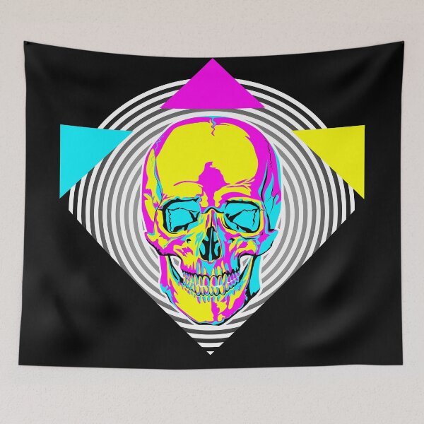 Item preview, CMYK Skull designed and sold by MunkeeWear.