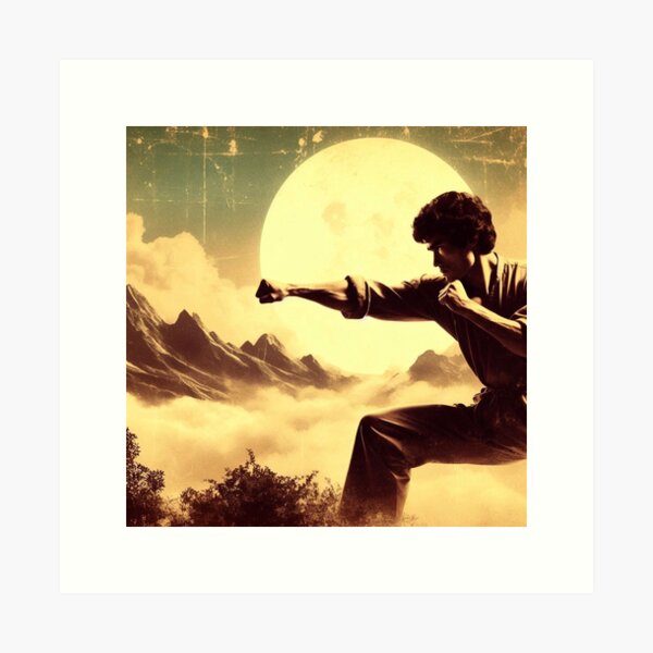 Artikel-Vorschau von vintage martial arts movie poster retro Karate , designt und verkauft von Martial-Art-23.