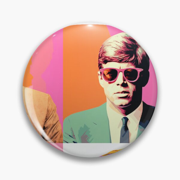 Item preview, Polychromatic Portrait of JFK designed and sold by Negronbebe.