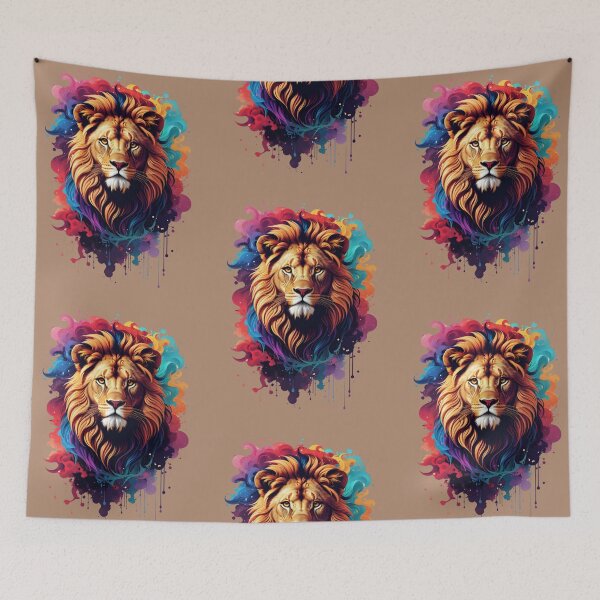 Item preview, Lion Nebula Galaxy: Majestic Cosmic Art Collection designed and sold by nadeem4design.