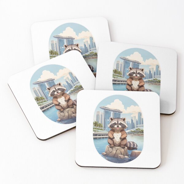 Item preview, Racoon in Singapore designed and sold by LabZoidd.