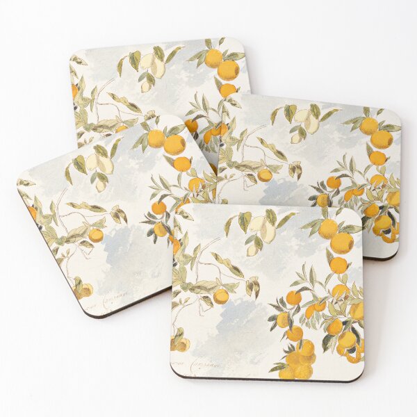 Item preview, Edward Lear - Fruit trees, 3 April 1863, Comforters & Shower Curtains, Mouse Pads, Large Print Clothing, Pouches, Laptop Skins & Sleeves, Bath Mats, Cotton Tote Bags, Pin Buttons  designed and sold by Suzana Djordjevic.