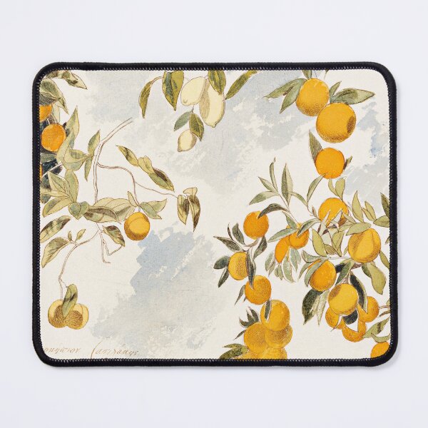 Item preview, Edward Lear - Fruit trees, 3 April 1863, Comforters & Shower Curtains, Mouse Pads, Large Print Clothing, Pouches, Laptop Skins & Sleeves, Bath Mats, Cotton Tote Bags, Pin Buttons  designed and sold by Suzana Djordjevic.