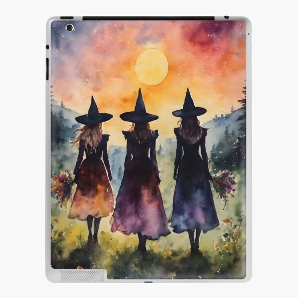 Halloween Witch Women Canvas Complete Art Kit! At home Witch Women DIY –  Teresa's Spot for All Things Art