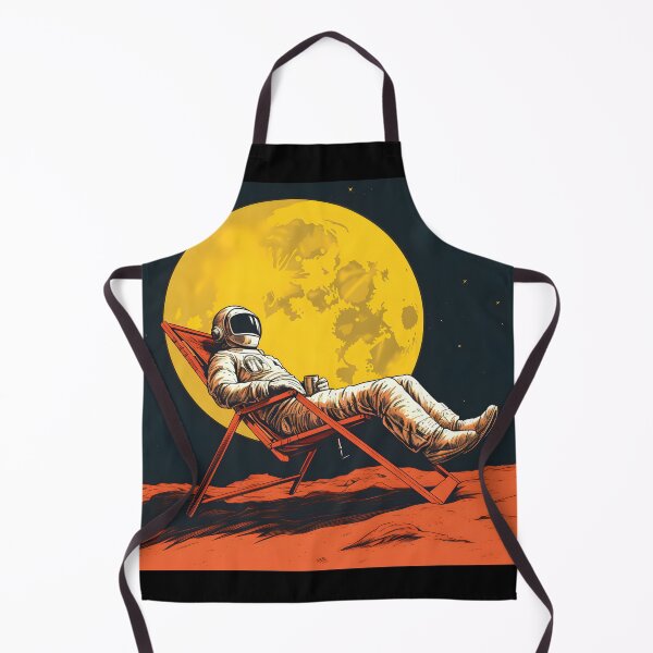 Item preview, Sunbathing Astronaut designed and sold by FarOutTees.