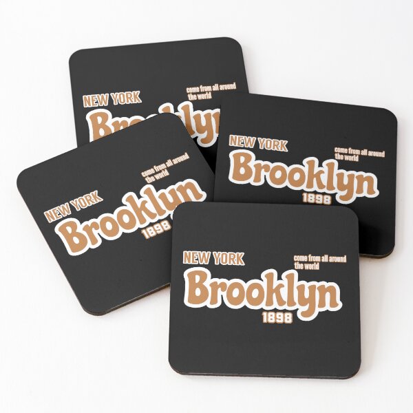 Item preview, Brooklyn Nueva York 1898 marrón y negro designed and sold by rovan-hamdy.