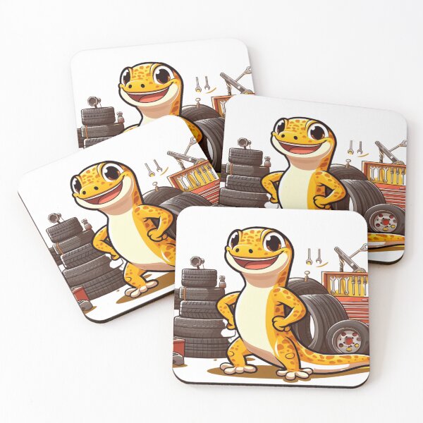 Item preview, Geckos Garage Fixing Cars designed and sold by FAYÇAL  EL-HANDI.