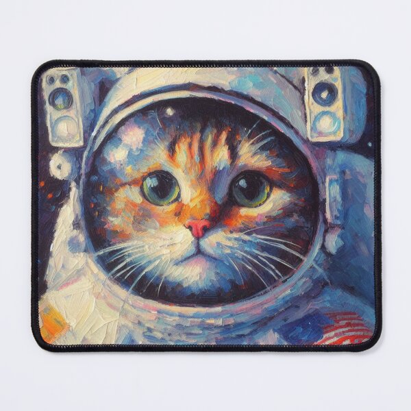 Item preview, Portrait of a cat astronaut designed and sold by Andreja's shop.