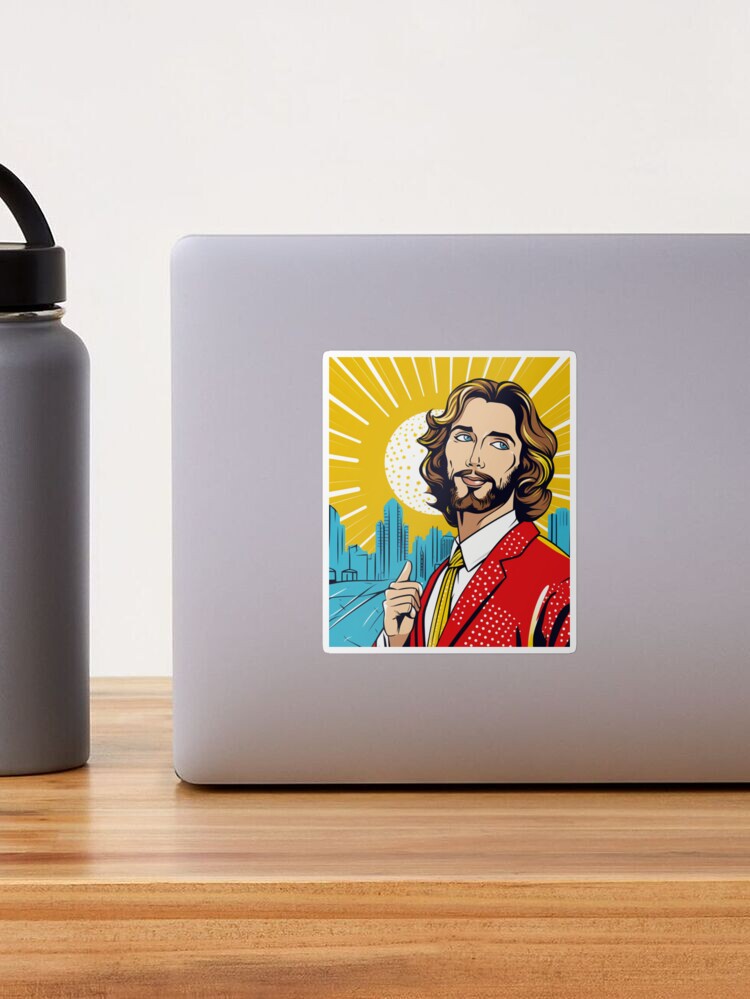 Jesus CrossFit Sticker for Sale by overwithdrawn