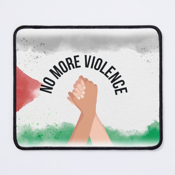 Item preview, Palestine no more violence designed and sold by Prints Shoppe.