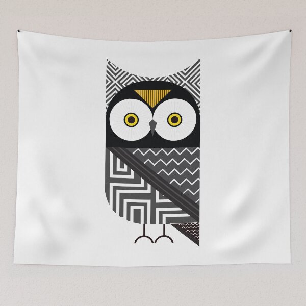Aperçu de l'œuvre Hibou grand duc créée et vendue par yaZzaboy.