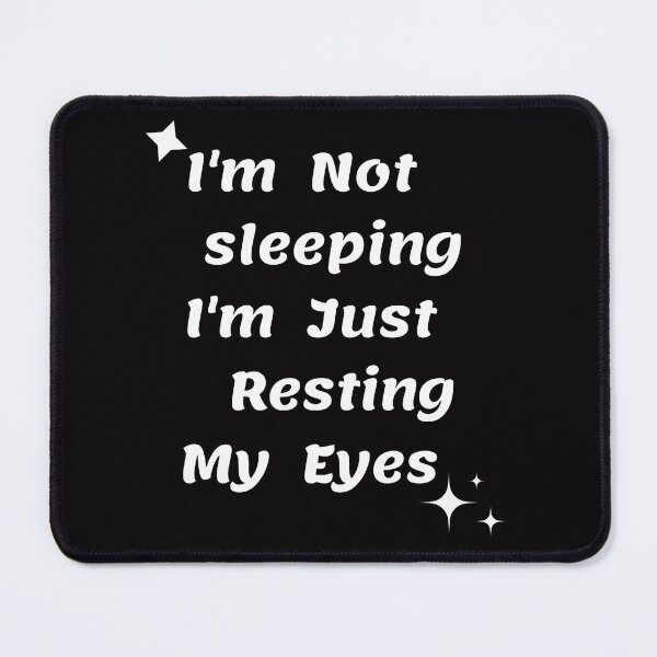 Item preview, I'm Not Sleeping I'm Just Resting My Eyes Shirt Dad Joke T-Shirt designed and sold by Barcoshos.
