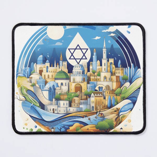 Artikelvorschau, Wunderschöner Israel-Globus entworfen und verkauft von FarOutTees.