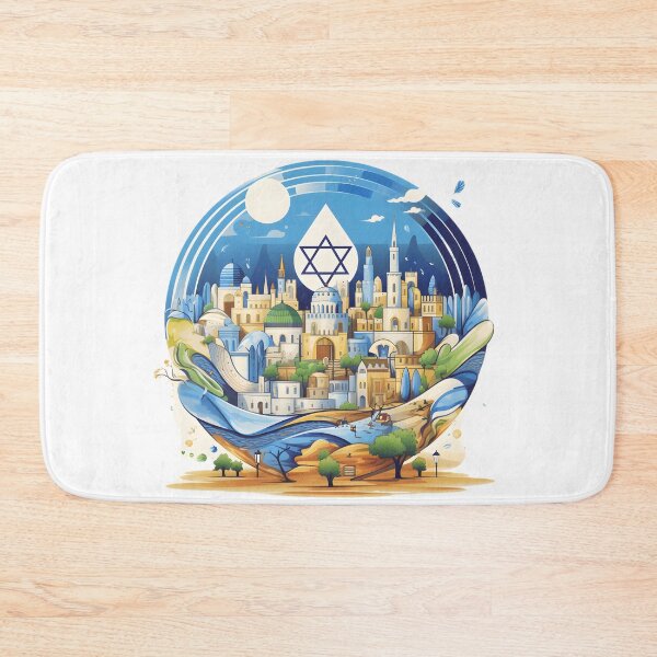 Item preview, Beautiful Israel Globe designed and sold by FarOutTees.
