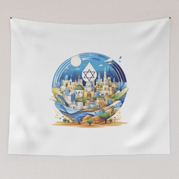 Item preview, Beautiful Israel Globe designed and sold by FarOutTees.