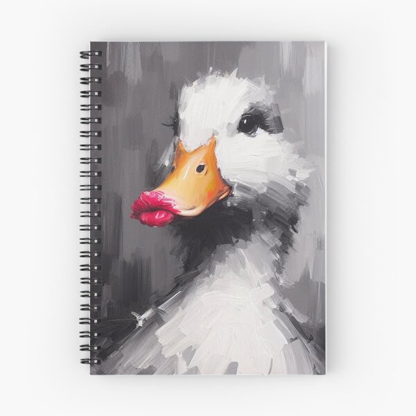 Item preview, A portrait of a feminine duck with a duckface designed and sold by Andreja's shop.