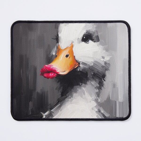 Item preview, A portrait of a feminine duck with a duckface designed and sold by Andreja's shop.