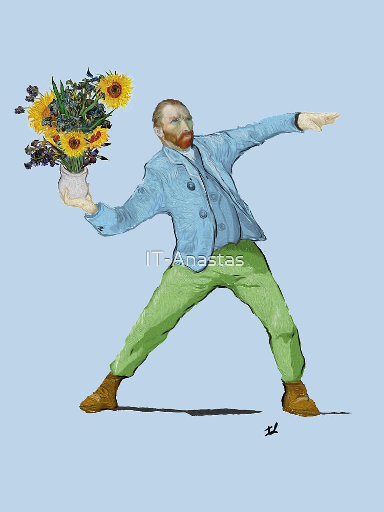 Imagen 7 de 7, Camiseta clásica con la obra Van Goghsky, diseñada y vendida por IT-Anastas.