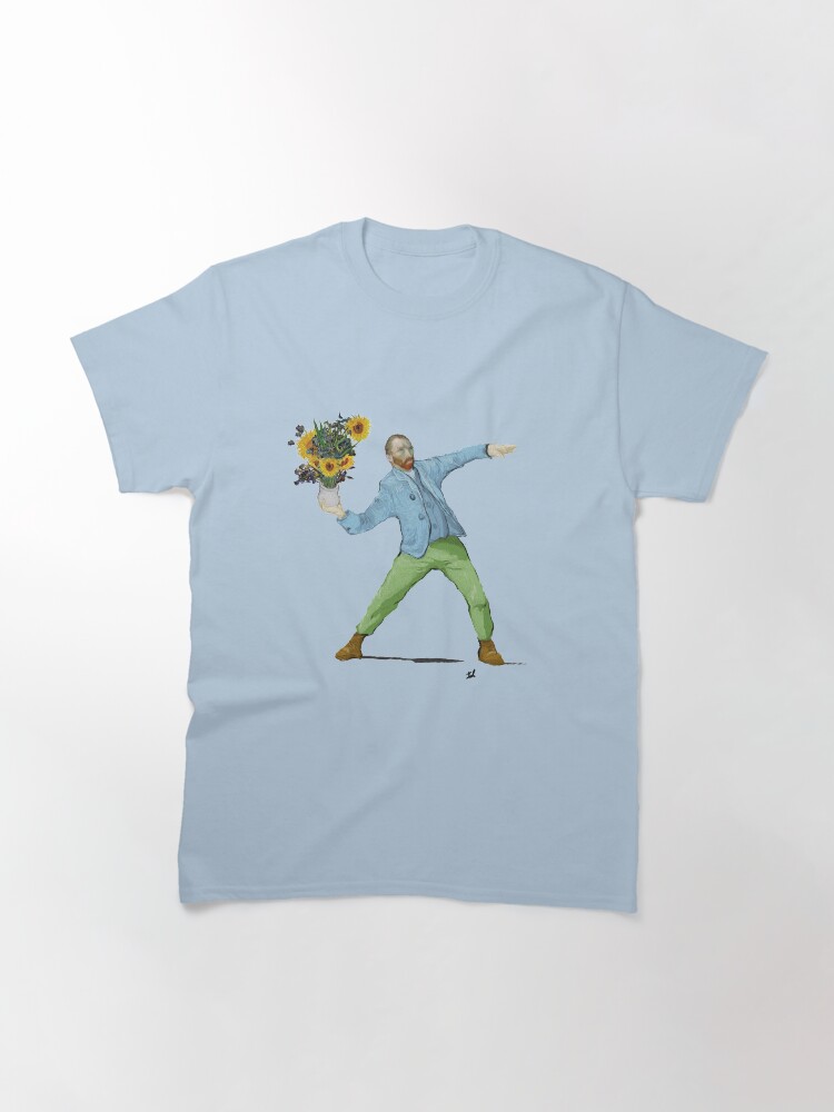 Imagen 3 de 7, Camiseta clásica con la obra Van Goghsky, diseñada y vendida por IT-Anastas.