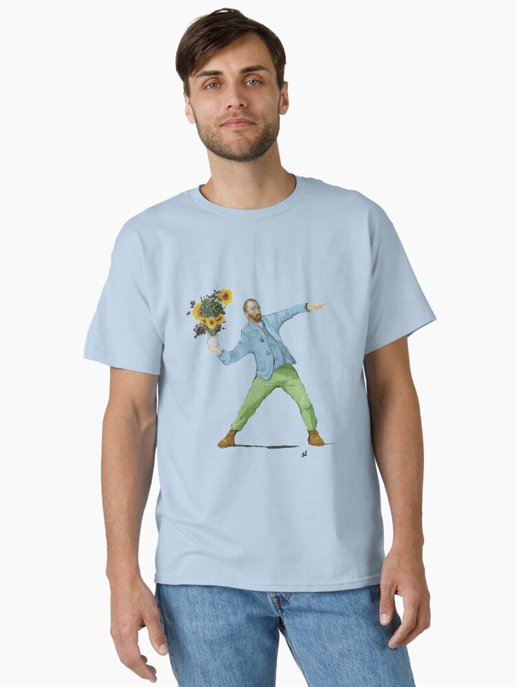 Imagen 1 de 7, Camiseta clásica con la obra Van Goghsky, diseñada y vendida por IT-Anastas.